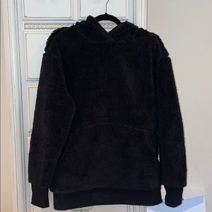 Athleta Sherpa Reversible Hoodie